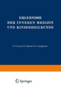 Ergebnisse der Inneren Medizin und Kinderheilkunde