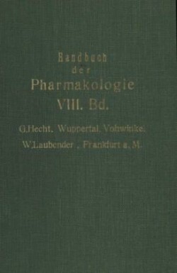 Handbuch der Experimentellen Pharmakologie