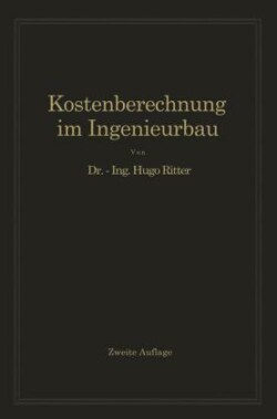 Kostenberechnung im Ingenieurbau