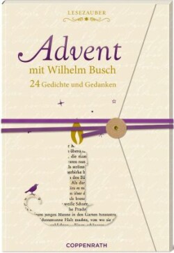 Brief-Adventskalenderbuch - Advent mit Wilhelm Busch