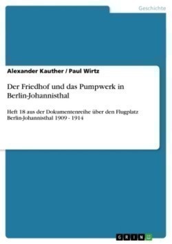 Friedhof und das Pumpwerk in Berlin-Johannisthal
