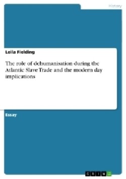 The role of dehumanisation during the Atlantic Slave Trade and the modern day implications