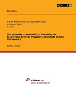 The Inequality of Vulnerability: Examining the Relationship between Inequality and Climate Change Vulnerability