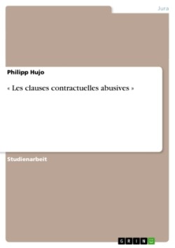 " Les clauses contractuelles abusives "