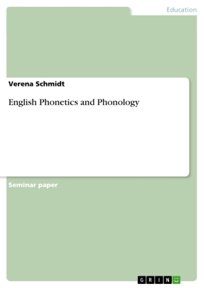 English Phonetics and Phonology