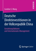 Deutsche Direktinvestitionen in der Volksrepublik China