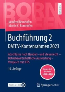 Buchführung 2 DATEV-Kontenrahmen 2023, m. 1 Buch, m. 1 E-Book