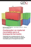 Contenedor en material reciclable para el transporte terrestre