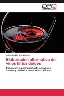 Elaboración alternativa de vinos tintos dulces