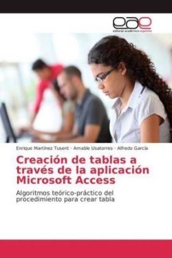 Creacion de Tablas a Traves de La Aplicacion Microsoft Access