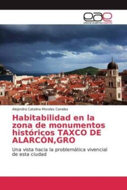 Habitabilidad en la zona de monumentos históricos TAXCO DE ALARCÓN, GRO