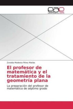 profesor de matemática y el tratamiento de la geometría plana