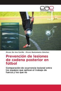 Prevención de lesiones de cadena posterior en fútbol