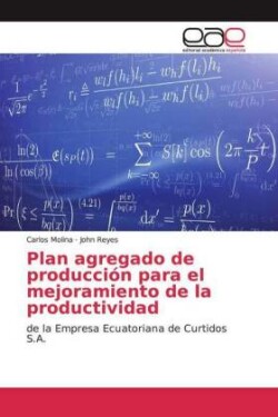 Plan agregado de producción para el mejoramiento de la productividad