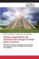 Pesos específicos de factores de riesgo en bajo peso al nacer