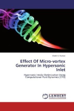 Effect Of Micro-vortex Generator In Hypersonic Inlet