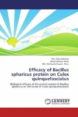 Efficacy of Bacillus spharicus protein on Culex quinquefasciatus