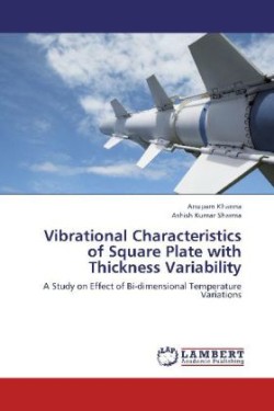 Vibrational Characteristics of Square Plate with Thickness Variability