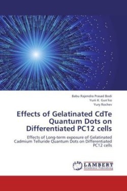 Effects of Gelatinated CdTe Quantum Dots on Differentiated PC12 cells