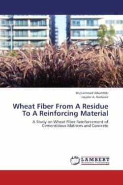 Wheat Fiber From A Residue To A Reinforcing Material
