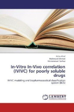 In-Vitro In-Vivo Correlation (IVIVC) for Poorly Soluble Drugs