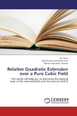 Relative Quadratic Extension Over a Pure Cubic Field