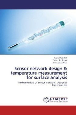 Sensor network design & temperature measurement for surface analysis