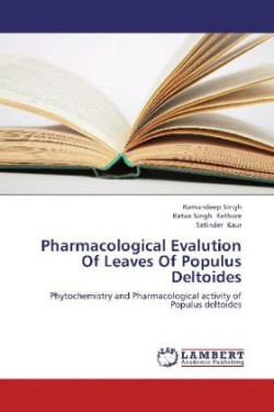 Pharmacological Evalution of Leaves of Populus Deltoides