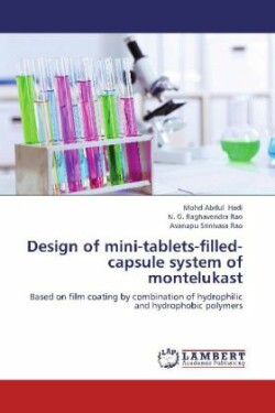 Design of Mini-Tablets-Filled-Capsule System of Montelukast