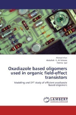 Oxadiazole based oligomers used in organic field-effect transistors