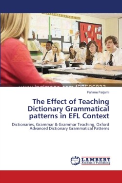 Effect of Teaching Dictionary Grammatical patterns in EFL Context