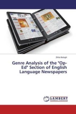 Genre Analysis of the "Op- Ed" Section of English Language Newspapers