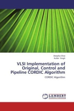 VLSI Implementation of Original, Control and Pipeline CORDIC Algorithm