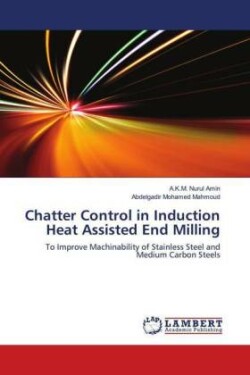 Chatter Control in Induction Heat Assisted End Milling