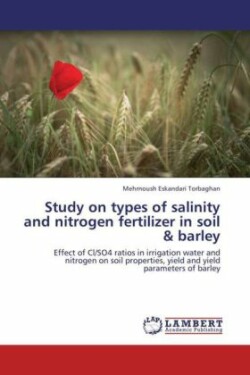 Study on Types of Salinity and Nitrogen Fertilizer in Soil & Barley