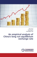 empirical analysis of China's long run equilibrium exchange rate