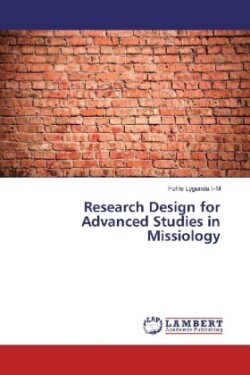 Research Design for Advanced Studies in Missiology