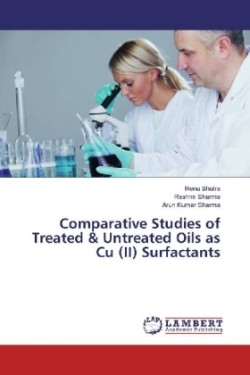 Comparative Studies of Treated & Untreated Oils as Cu (II) Surfactants