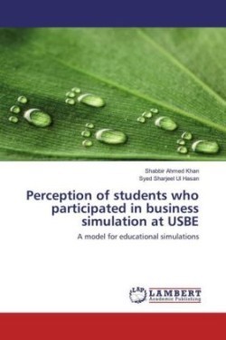 Perception of students who participated in business simulation at USBE