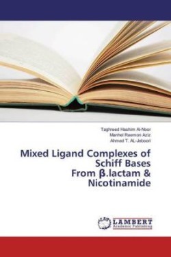 Mixed Ligand Complexes of Schiff Bases From beta.lactam & Nicotinamide