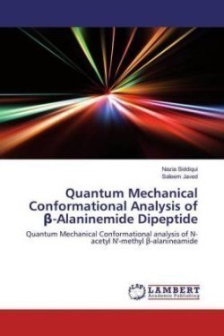 Quantum Mechanical Conformational Analysis of β-Alaninemide Dipeptide