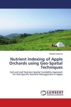 Nutrient Indexing of Apple Orchards using Geo-Spatial Techniques