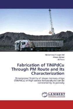 Fabrication of TiNiPdCu Through PM Route and Its Characterization