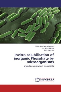 Invitro solubilisation of inorganic Phosphate by microorganisms