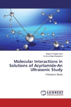Molecular Interactions in Solutions of Acyrlamide-An Ultrasonic Study