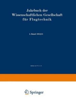 Jahrbuch der Wissenschaftlichen Gesellschaft für Flugtechnik