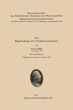 Zur Begründung der Funktionentheorie