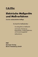 Elektrische Meßgeräte und Meßverfahren