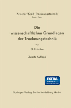 Die wissenschaftlichen Grundlagen der Trocknungstechnik