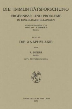Die Anaphylaxie
